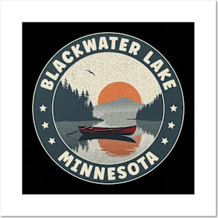 Blackwater Lake Minnesota Sunset Posters and Art